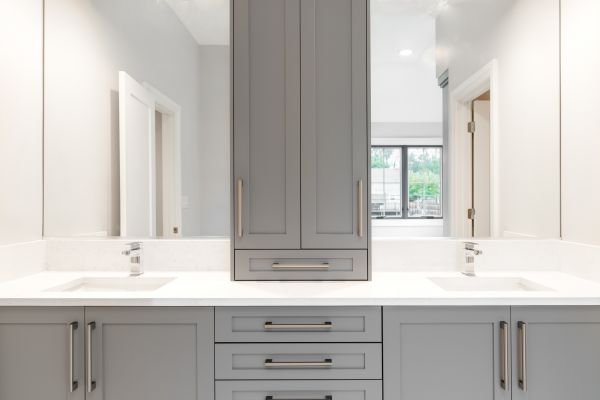Bathroom Cabinet Refacing in Burleson