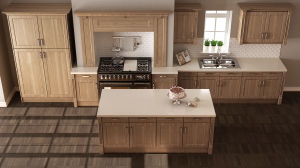 Pine Cabinets Installation in Burleson