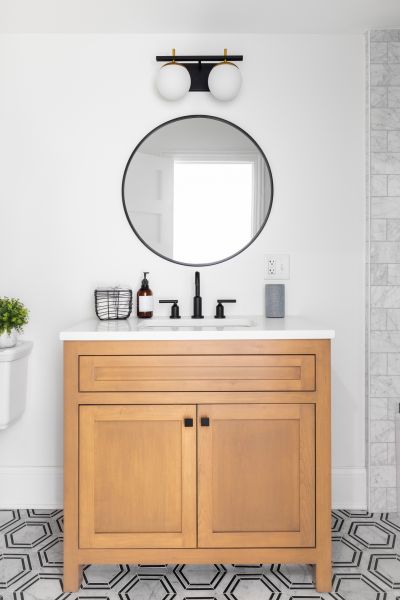 Custom Vanity Installation in Burleson