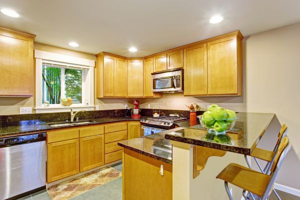 Maple Kitchen Cabinet Service in Burleson